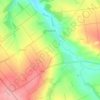 Топографічна карта Покровське, висота, рельєф