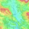 Топографічна карта Рогатица, висота, рельєф