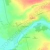 Топографічна карта Покровське, висота, рельєф