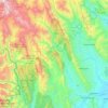 Топографічна карта Huallaga, висота, рельєф