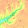 Топографічна карта Баштанка, висота, рельєф