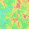 Топографічна карта Kaavi, висота, рельєф