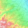 Топографічна карта Ґусарський район, висота, рельєф