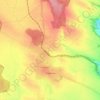Топографічна карта Озеряни, висота, рельєф