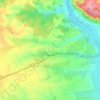Топографічна карта Крилів, висота, рельєф