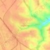 Топографічна карта Апостолове, висота, рельєф