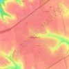 Топографічна карта Врадіївка, висота, рельєф
