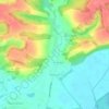 Топографічна карта Битиця, висота, рельєф