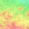 Топографічна карта Турія, висота, рельєф