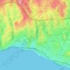 Топографічна карта Estoril, висота, рельєф