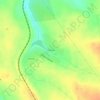 Топографічна карта Солонці, висота, рельєф