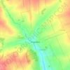 Топографічна карта Андріївка, висота, рельєф