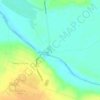 Топографічна карта Особо охраняемая территория местного значения рекреационного назначения муниципального образования Соль-Илецкий городской округ, висота, рельєф