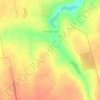Топографічна карта Ганнинське, висота, рельєф