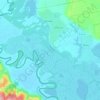 Топографічна карта Турунчук, висота, рельєф
