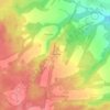 Топографічна карта Покровское, висота, рельєф
