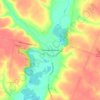 Топографічна карта Липова Долина, висота, рельєф