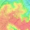 Топографічна карта Парк імені Миколи Зерова, висота, рельєф