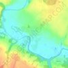 Топографічна карта Тарутино, висота, рельєф