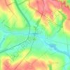 Топографічна карта Павлиш, висота, рельєф