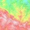 Топографічна карта Roodepoort, висота, рельєф