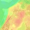 Топографічна карта Вилюйск, висота, рельєф