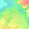 Топографічна карта Варва, висота, рельєф