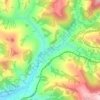 Топографічна карта Скотарське, висота, рельєф