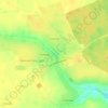 Топографічна карта Сільський ставок, висота, рельєф