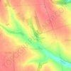 Топографічна карта Розсохуватець, висота, рельєф