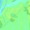 Топографічна карта Радуль, висота, рельєф
