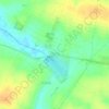 Топографічна карта Затурці, висота, рельєф