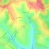 Топографічна карта Охрімівці, висота, рельєф