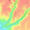 Топографічна карта Турія, висота, рельєф
