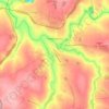 Топографічна карта Новоукраїнка, висота, рельєф