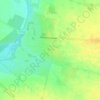 Топографічна карта Дяків, висота, рельєф