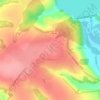 Топографічна карта Графування, висота, рельєф