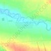 Топографічна карта Вороне, висота, рельєф