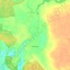 Топографічна карта Лютенька, висота, рельєф