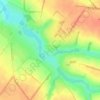 Топографічна карта Костянтинівка, висота, рельєф