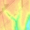 Топографічна карта Кавказ, висота, рельєф