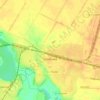 Топографічна карта Гребінка, висота, рельєф