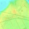Топографічна карта Меліоративне, висота, рельєф