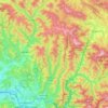 Топографічна карта Свидовець, висота, рельєф