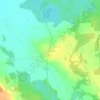 Топографічна карта Прилісне, висота, рельєф