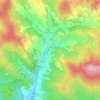 Топографічна карта Ямельниця, висота, рельєф