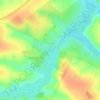 Топографічна карта Угринів, висота, рельєф