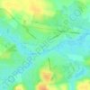 Топографічна карта Торчин, висота, рельєф