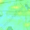 Топографічна карта Вишнів, висота, рельєф