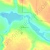 Топографічна карта Веселий Кут, висота, рельєф